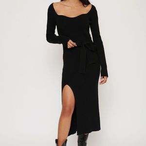 Dynamite Bardot Sweater Dress